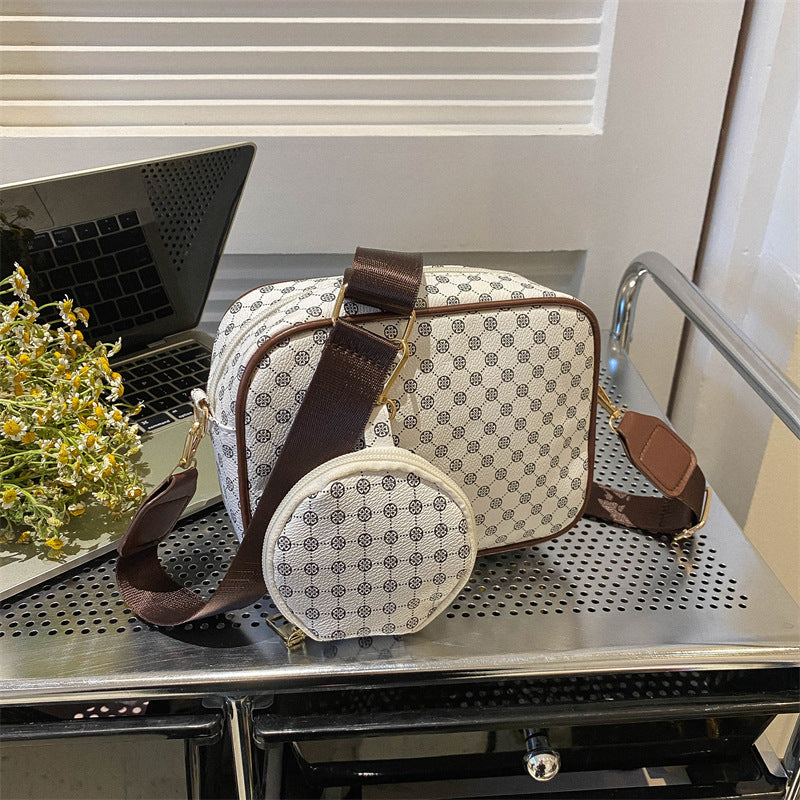 Vintage Pattern Crossbody Bag