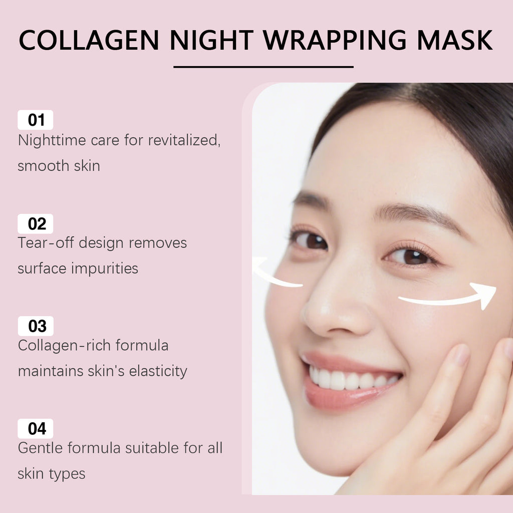 Collagen Peel-Off Tearing Mask with Hyaluronic Acid & Niacinamide