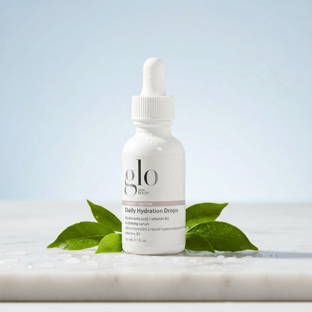 Glo Skin Beauty Daily Hydration Drops – Hyaluronic Acid & Vitamin B5 Face Serum