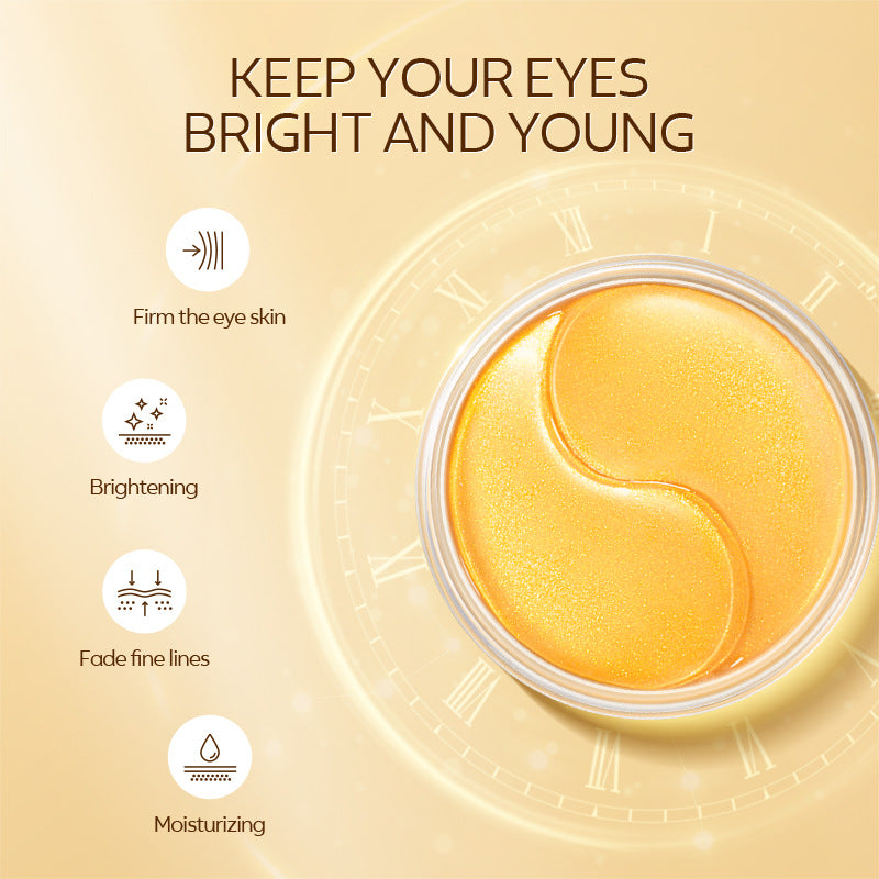 Gold Snail Eye Mask 50 Pieces Moisturizing And Hydrating